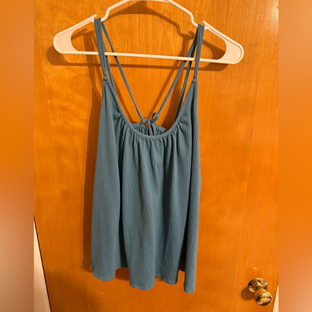 old navy blue strappy tank top